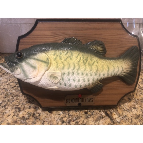 Gemmy Other - Vintage Big Mouth Billy Bass Fish UNTESTED & No Battery Cover